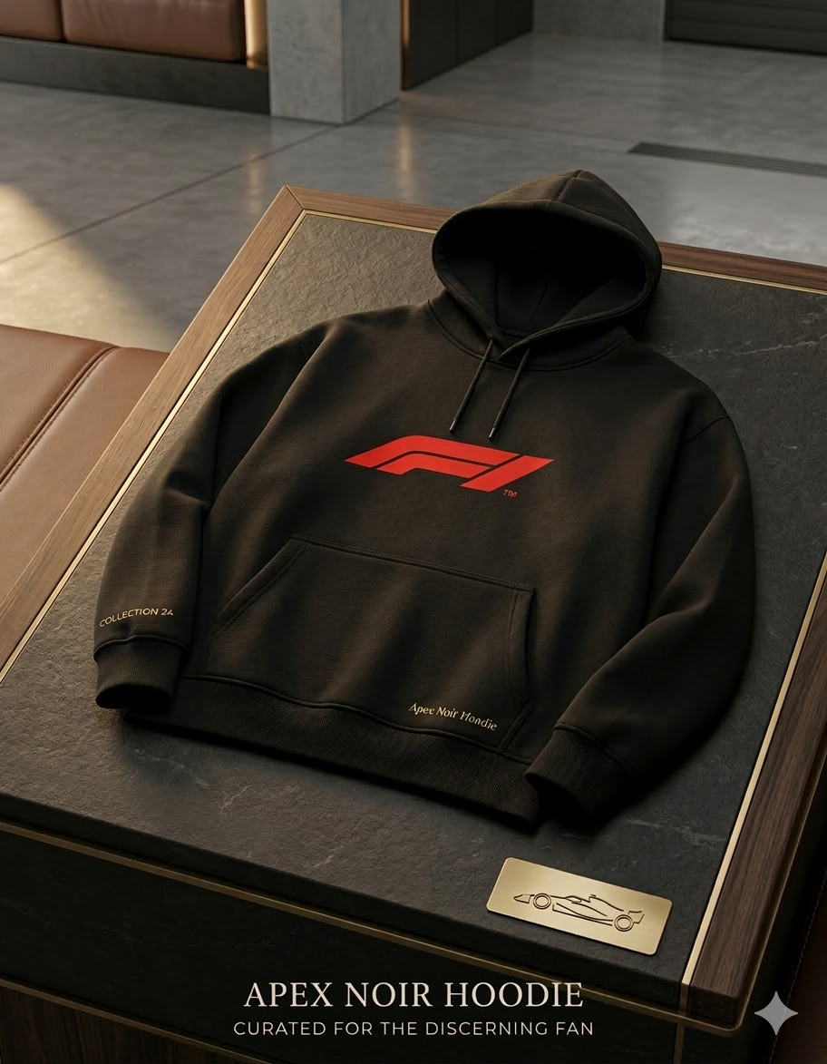 Apex Noir // Oversized Hoodie